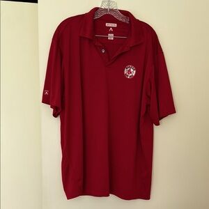 Boston Red Sox Antigua Red Polo Shirt Casual Athletic Style